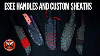 ESEE Knife Handles and Custom Sheaths