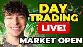 Live Trading: Calling The TOP! (BTC,NQ)