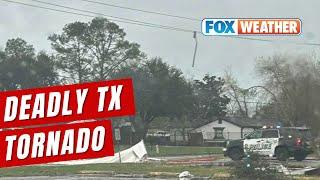 At Least One Dead After Tornado Rips Through Texas