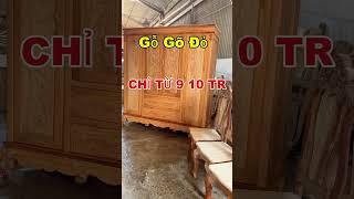 Tủ áo gỗ Gõ Đỏ gỗ thịt chỉ 9 10 tr . #TUAO #MOCNAMHUY #dogohonai