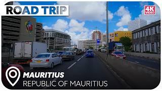 Mauritius Road Trip | 40-Min Drive through Island Paradise in 4K 