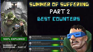 Summer of Suffering part 2 | Best Counters| all objectives - Marvel Contest of Champions