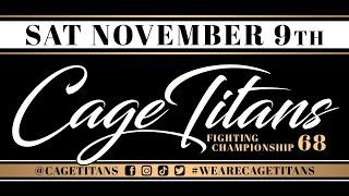 Cage Titans FC 68 | FULL EVENT