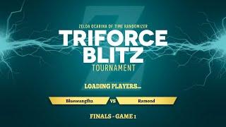 Blueseangfh2 vs Ramond (Game 1) - OoTR Triforce Blitz Tournament S2 - Grand Finals