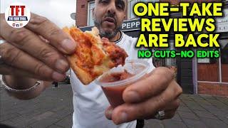 One Take Review: NO CUTS, NO EDITS | Sizzling Pepperoni’s Chicken Tikka Pizza Food Review.