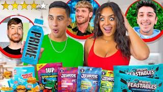 Rating Youtuber Products! (MrBeast, Ryan Trahan, & MORE)