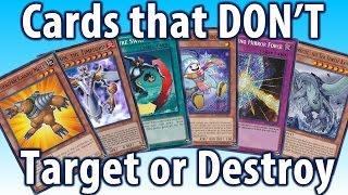 YUGIOH CARDS THAT DO NOT TARGET OR DESTROY MONSTERS (GAME-CHANGERS)