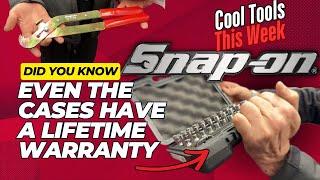 Snap On Tool Warranty Covers The Cases, Plus New Tools On The Truck Today!