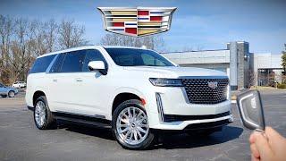 2022 Cadillac Escalade ESV // The #1 Large Luxury SUV for a Reason! ($100k)