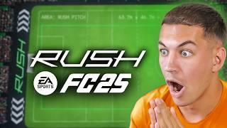 MON 1ER MATCH SUR FC25 !! LE MODE RUSH !!