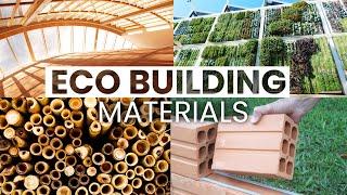 10 Eco-Friendly Building Materials | Sustainable Design