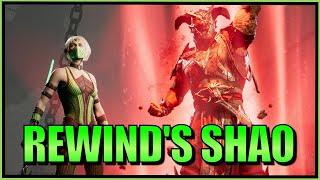 SonicFox - Rewind Tries His General Shao Vs Noob Saibot 【Mortal Kombat 1 Khaos Reigns】