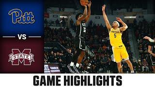 Pitt vs. Mississippi State Game Highlights | 2024-25 ACC Men's Basketball