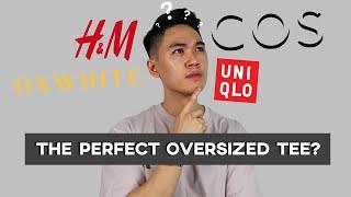 Which BRAND Makes the Best Oversized Tee? | COS, UNIQLO, H&M, OXWHITE