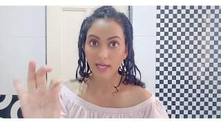 Apply Fake Lashes/Make-up Tutorial/Neetha Shetty- Curlybaeswag