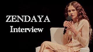 ZENDAYA interview at Dune: Part Two & Challangers SAG AFTRA Premiere Conversations #zendaya #dune
