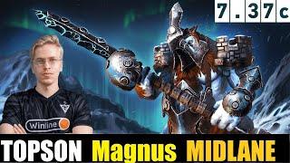  TOPSON [Magnus] MID 7.37C - DOTA 2 HIGHEST MMR MATCH #dota2  #dota2gameplay  #topson