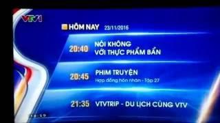 Đài truyền hình Việt Nam GTCT kênh VTV1 19h00 23-11-2016