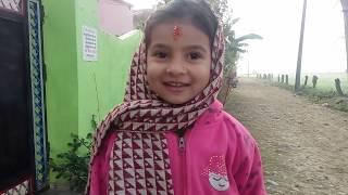 Best Doteli language interview with  little baby on the road side Nepal