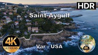 Saint-Aygulf: A 4K Aerial Escape to the French Riviera