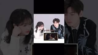 #樹下有片紅房子 #翟瀟聞 #楊肸子 看自己吻戲 #alwayshome #zhaixiaowen #yangxizi react to kiss scene #cdrama #树下有片红房子