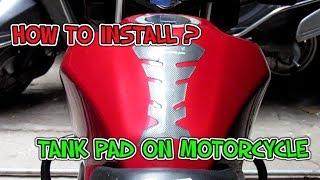 How to install Tank Pad on Indian Motorcycle (Universal)