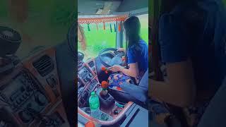 #Truck myanmar women driver#entertainment #Yangon  and mandalay high way road