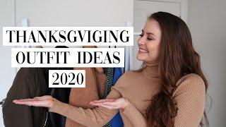 THANKSGIVING OUTFIT IDEAS 2020 | Caitlin Mahina Catania