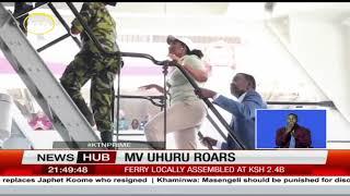 Locally assembled Ferry MV Uhuru to make its maiden voyage to Uganda