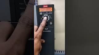 VFD Danfoss FC 360 VFD Frequency (HZ)Setting