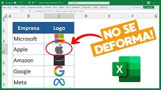  How to INSERT a LOGO into an Excel CELL (WITHOUT Unsquaring it)