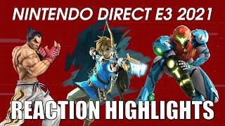 Nintendo Direct E3 2021 Live Reaction Highlights!