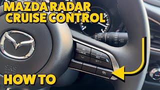 Mazda CX-30 | How To Use Mazda Radar Cruise Control