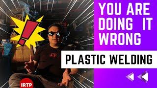 How to do PLASTIC WELDING at Home: Watch This Before You Start