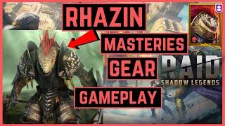 Rhazin | Masteries | Gear | Gameplay | RAID SHADOW LEGENDS