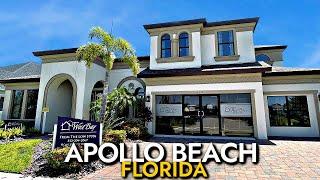 Inside a GORGEOUS New Home For Sale In Tampa Florida | Homes By Westbay | Apollo Beach Florida