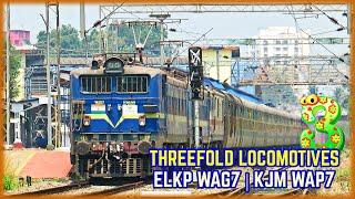 Extreme Rare | Triple Locomotives leading Triweekly Garibrath