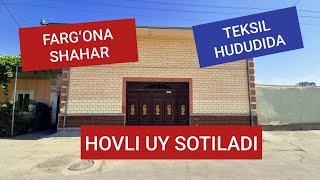 FARGʻONA SHAHAR TEKSIL HUDUDIDA HOVLI UY SOTILADI ZUDLIK BILAN +998913271800