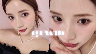 【GRWM】すっぴん風ナチュラルメイク‼️透明感爆誕‼️最近のベースメイク