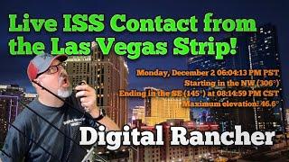 Live ISS Contacts from the Las Vegas Strip!