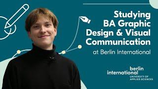 Kristof Revilak about BA Graphic Design & Visual Communication at Berlin International