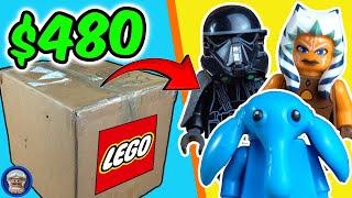 $480 LEGO Minifigures UNBOXING (75+ Star Wars Figs)