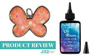 JDiction UV Resin Review | Easy top coat | Butterfly Bezel