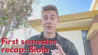 1st Semester Recap as a Freshman at Biola University