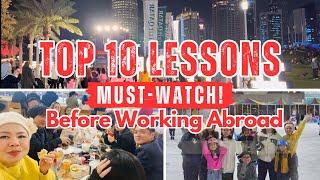 Top 10 Life Lessons of Overseas Workers - Based on Research - Must Watch!