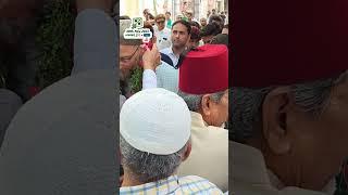 Asaduddin owaisi Sb With Jubilee Hills MLA Candidate Mohammed Rashed Farazuddin Padayatra @ Shaikpet