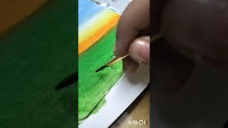 Landscape drawing 