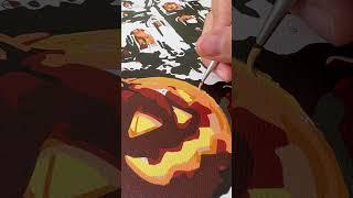 Figured'Art Paint by Numbers | The Witch Castle  #FiguredArt #WitchsCastle #HalloweenArt