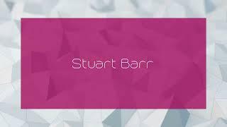 Stuart Barr - appearance