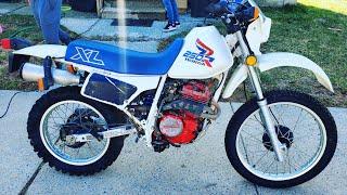 1987 Honda XL250R Review (Braap Man Facilities)